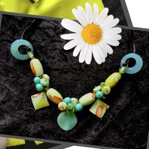 Beaded Statement Necklace